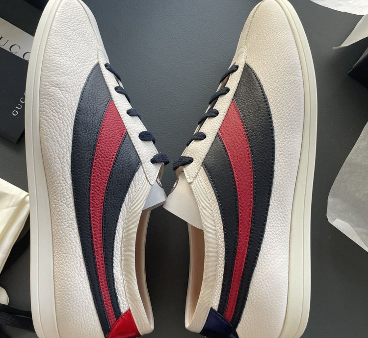 Super Runway Hebron Leather Bee ACE Low Top Sneaker BrandNew