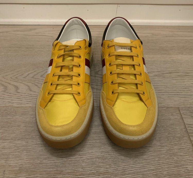 Web sneakers by Gucci size 45