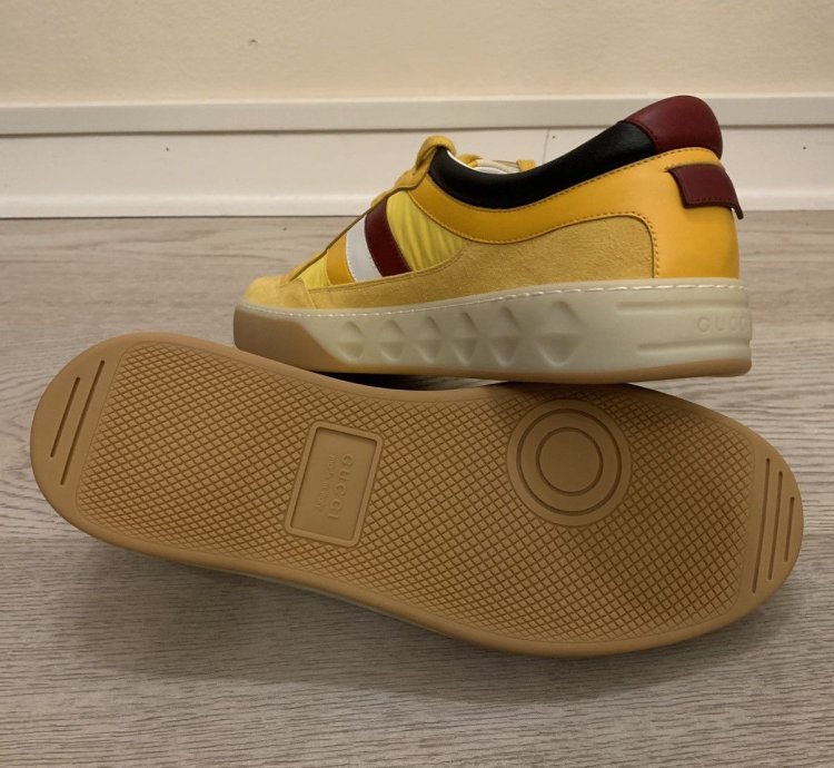 Web sneakers by Gucci size 45