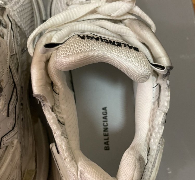 White Balenciaga Runners