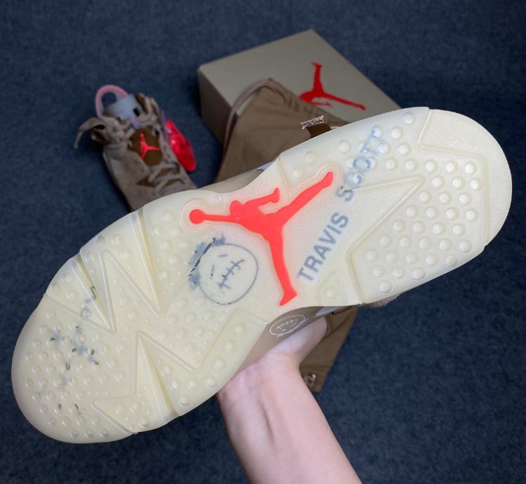 Nike Air Jordan 6 Retro Travis Scott British Khaki