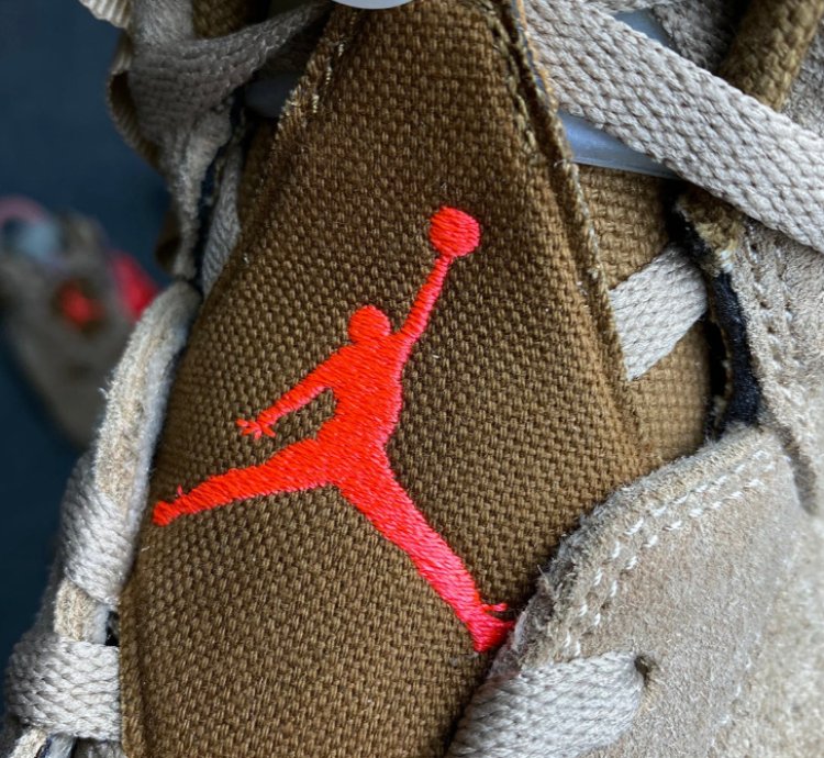 Nike Air Jordan 6 Retro Travis Scott British Khaki