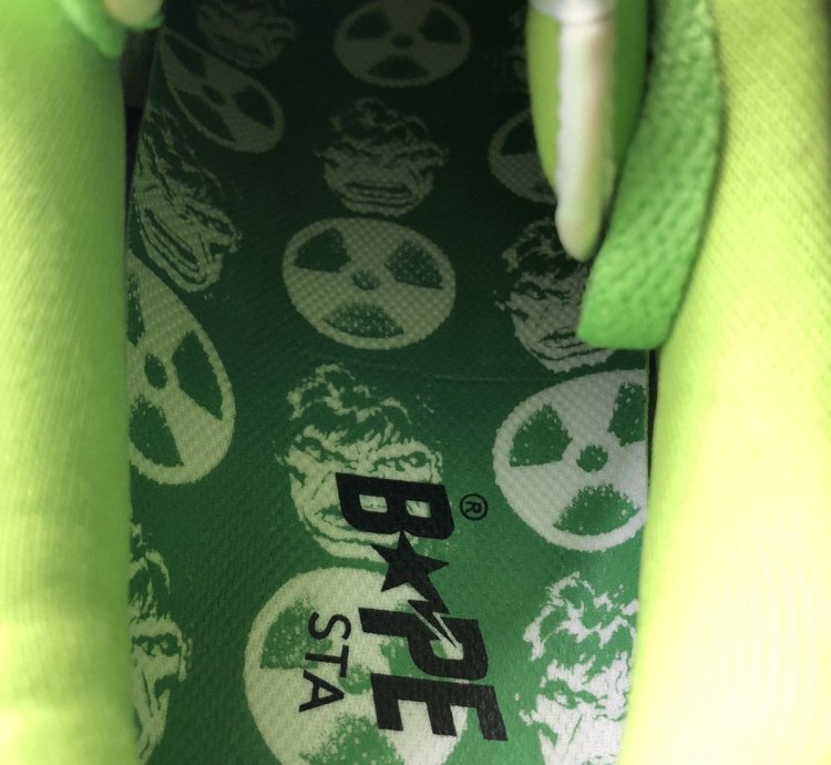 2006 Bape Marvel Comics Hulk Bapesta