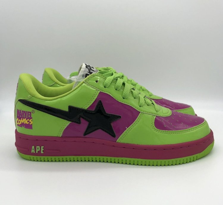 2006 Bape Marvel Comics Hulk Bapesta