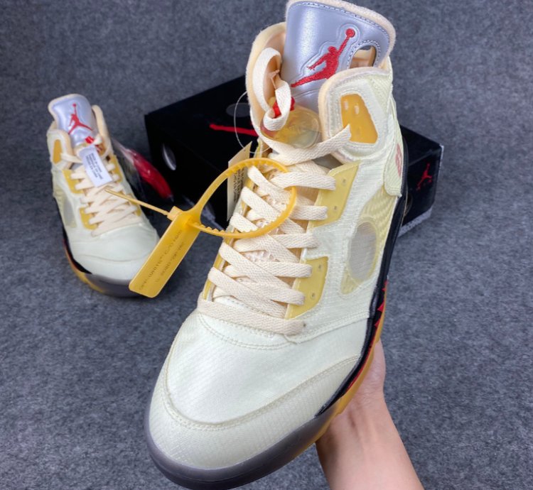 Nike Air Jordan 5 Retro Off-White Sail