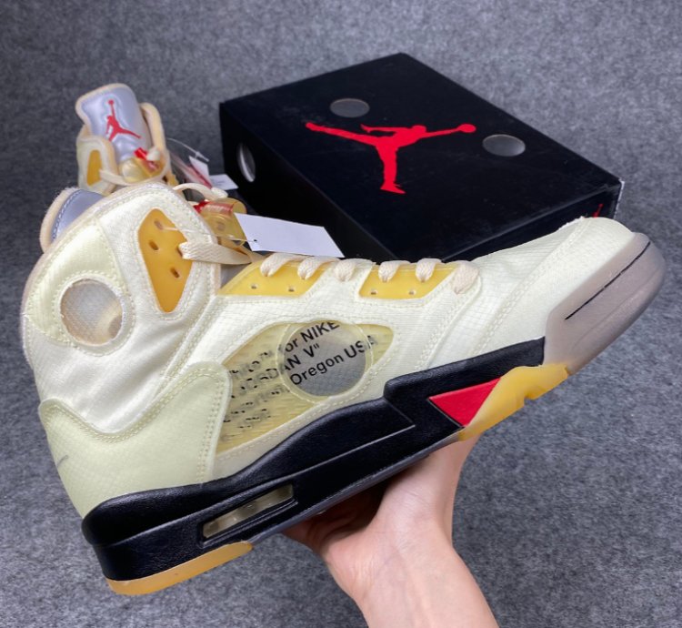 Nike Air Jordan 5 Retro Off-White Sail