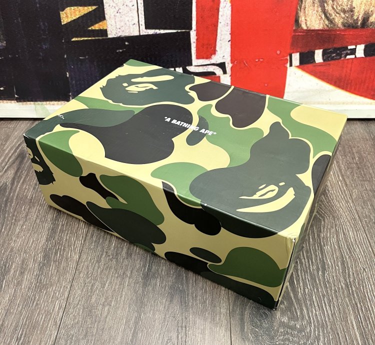 2022 Bape Bapesta 93 Hi Grey White Dark Grey