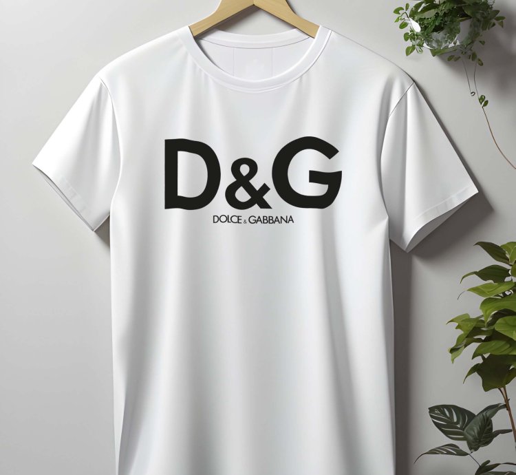 D&G Dolce&Gabbana Logo Tshirt Size USA