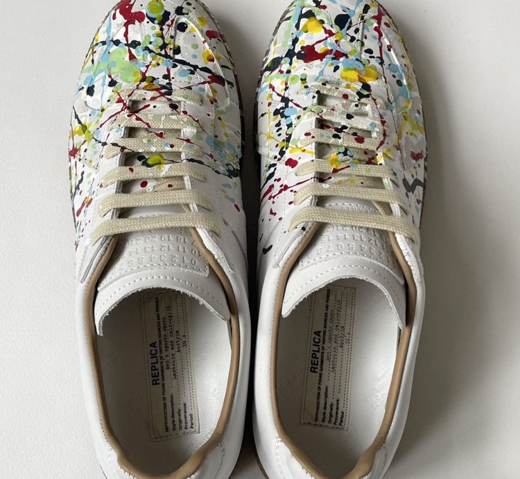 23 Paint Splatter GAT Sneakers
