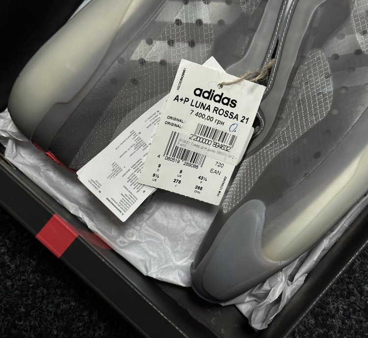 690 Adidas Prada Luna Rossa Gunmetal Grey