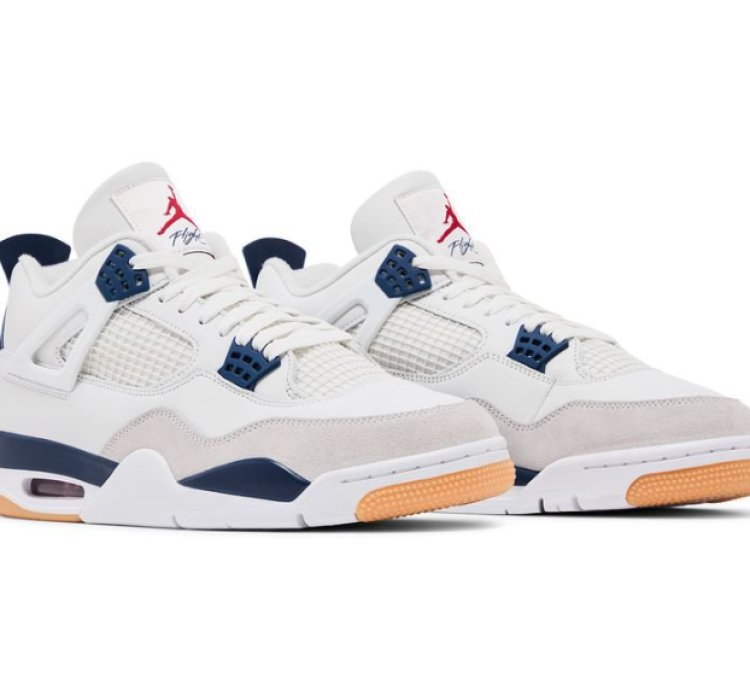 Mens Wmns Nike SB x Air Jordan 4 Retro SP Navy DR5415-100