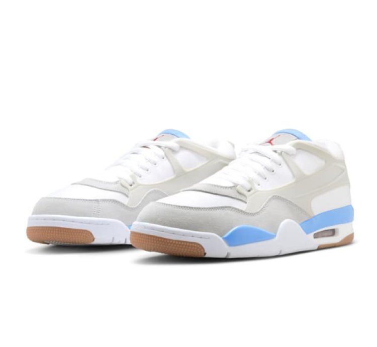 Mens Wmns Air Jordan 4 RM University Blue FQ7939-104
