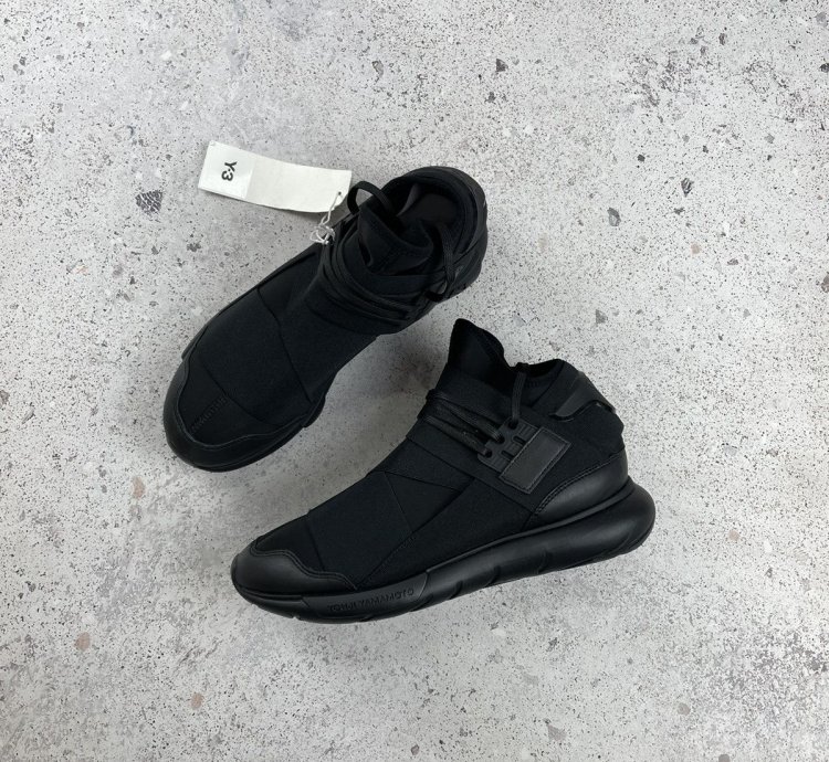 Adidas -3 Yohji Yamamoto Qasa Triple Black Size 11 5