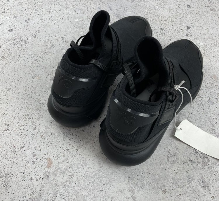 Adidas -3 Yohji Yamamoto Qasa Triple Black Size 12