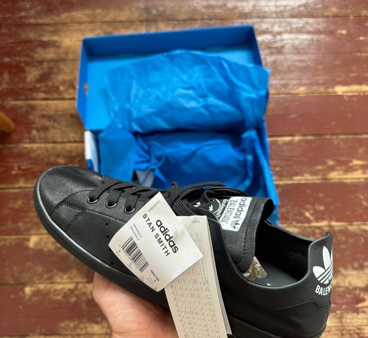 Adidas Balenciaga Stan Smith black