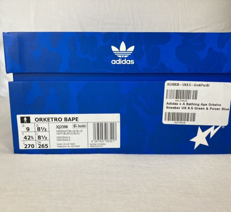 Adidas Bape Orkedro Brazil Colorway