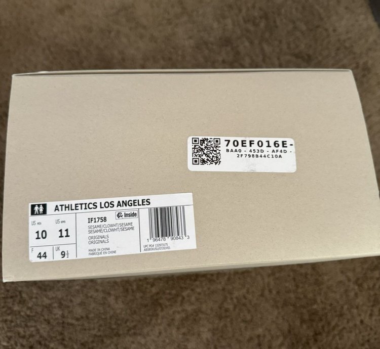 Adidas Fear of God Sesame Runners