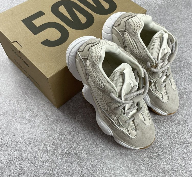 Adidas Kanye West Yeezy 500 Stone Taupe Size 7