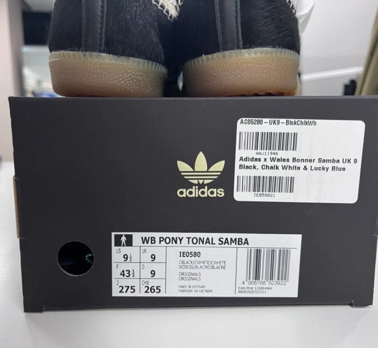 Adidas Pony Tonal Samba Wales Bonner