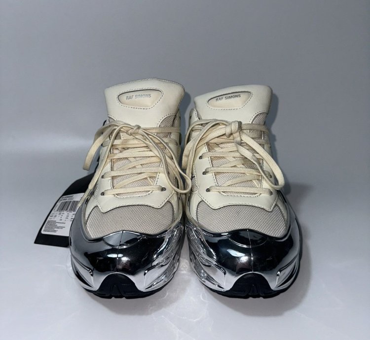 Adidas Raf Simons Ozweego White Silver Metallic