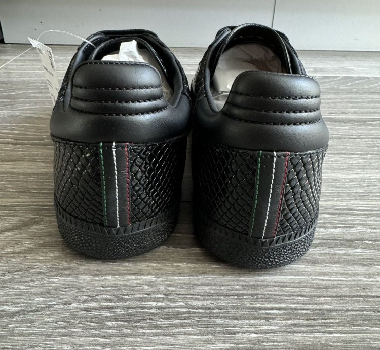 adidas Samba Made In Italy - Black Croc - Size 9