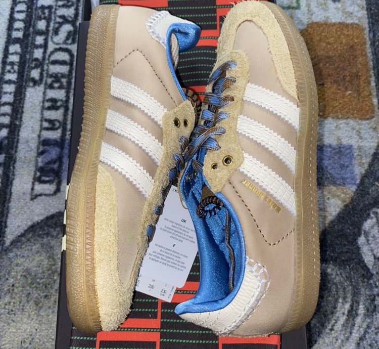 Adidas Samba Nylon Wales Bonner Desert White
