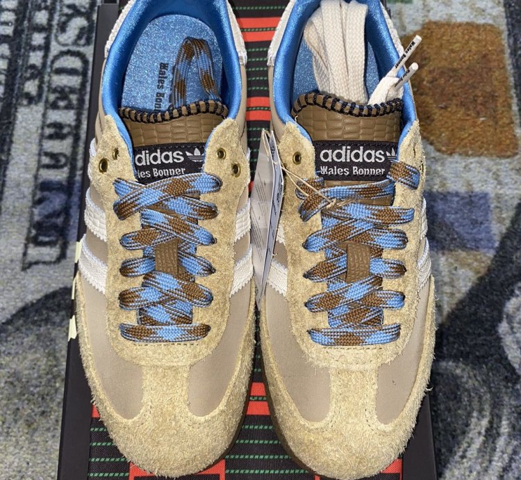 Adidas Samba Nylon Wales Bonner Desert White
