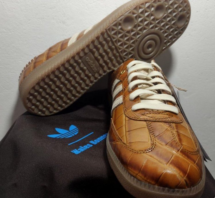 adidas Samba Wales Bonner Brown Croc Men - JH9826