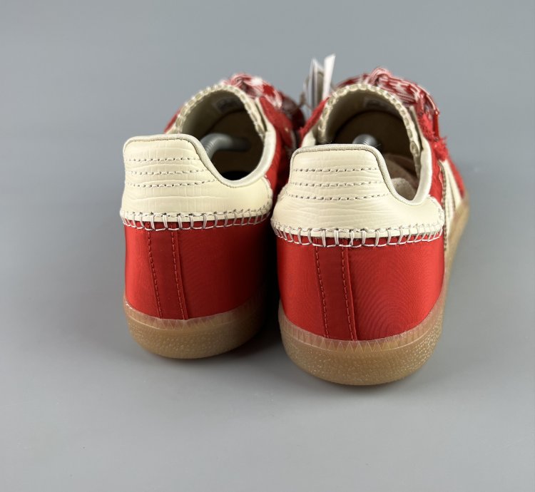 Adidas Samba Wales Bonner Red Men Sneakers US9 5
