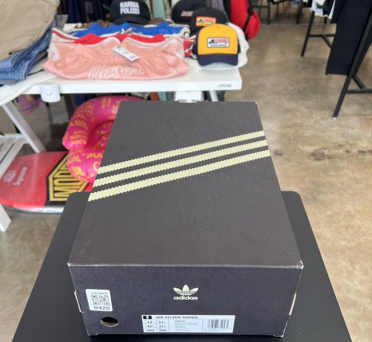 Adidas Samba Wales Bonner Silver Sz 12 (2023)