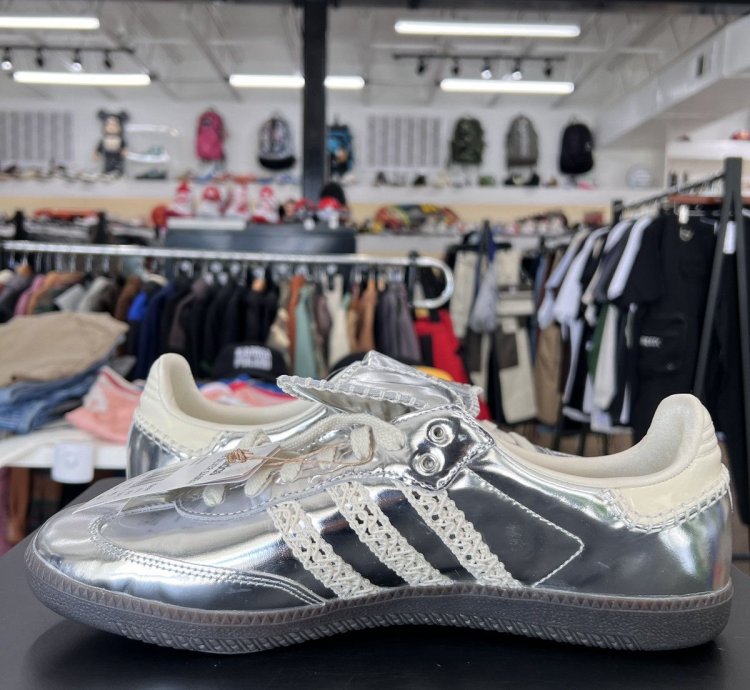 Adidas Samba Wales Bonner Silver Sz 12 (2023)