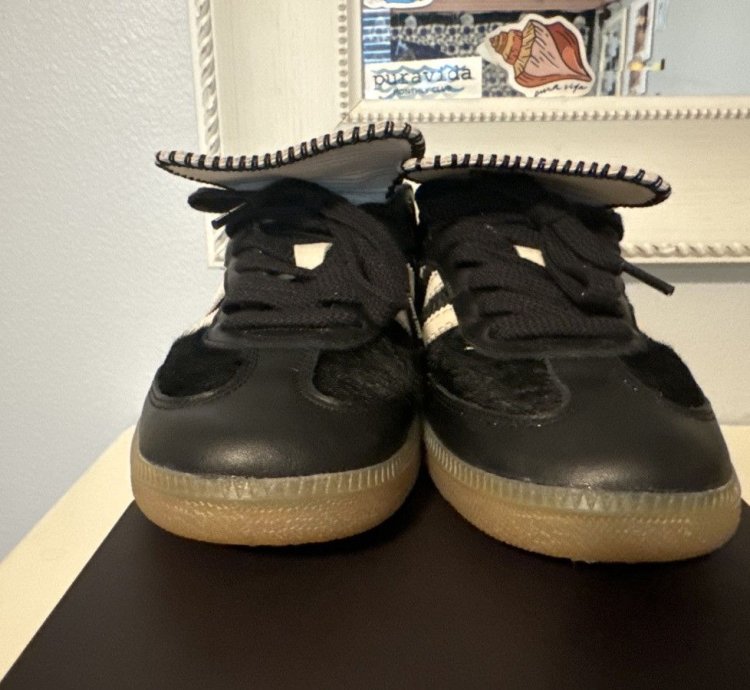 Adidas Wales Bonner Black Pony Fur Sambas