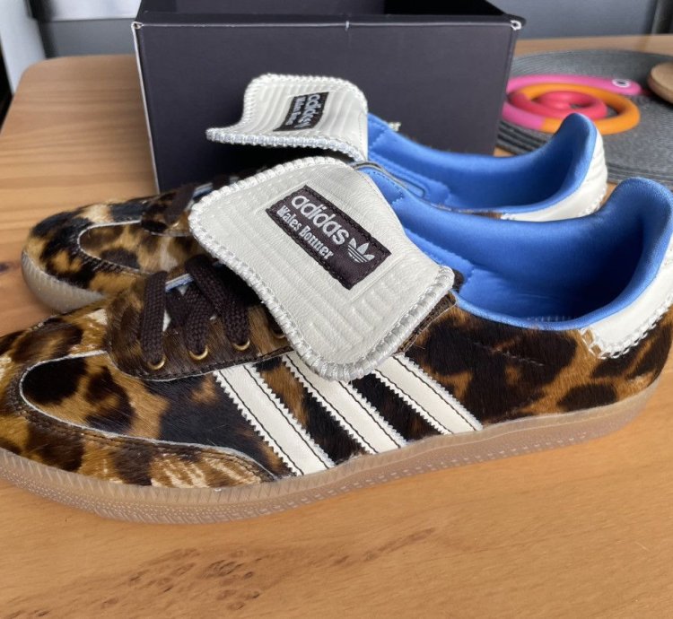Adidas Wales Bonner Leopard Samba Size 11