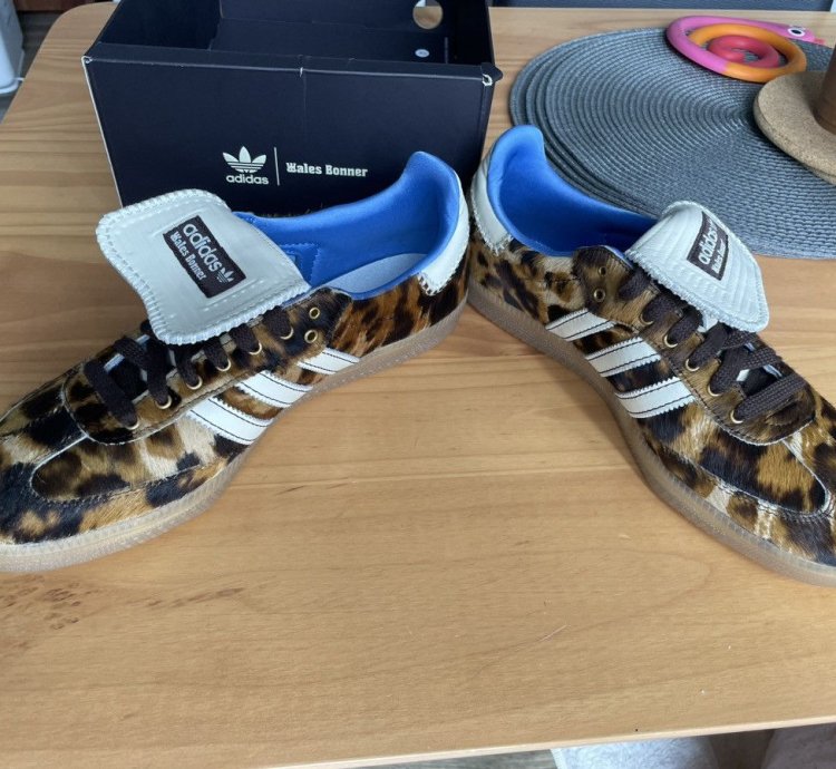 Adidas Wales Bonner Leopard Samba Size 11