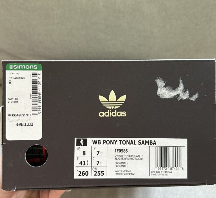 Adidas Wales Bonner pony cream white IE0586