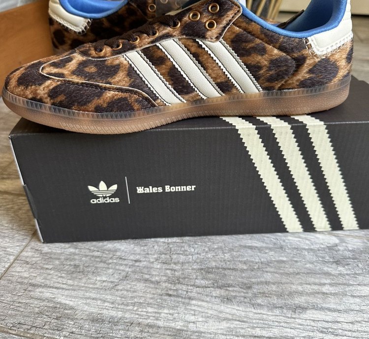 Adidas Wales Bonner Pony Hair Leopard Sambas