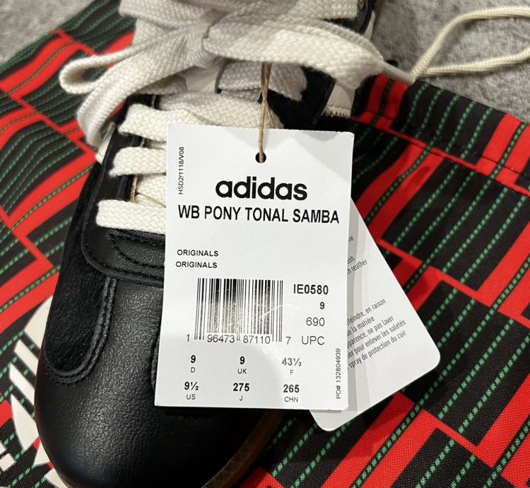 Adidas Wales Bonner Pony Hair Samba