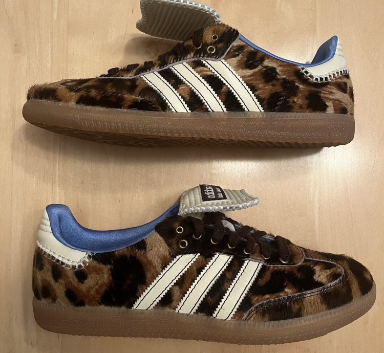 Adidas Wales Bonner Pony Leopard Samba Men 9 5