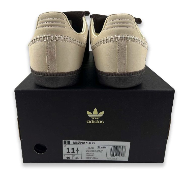 Adidas Wales Bonner Samba Ecru Tint Yellow 11 5