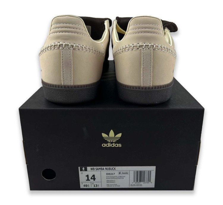 Adidas Wales Bonner Samba Ecru Tint Yellow 14