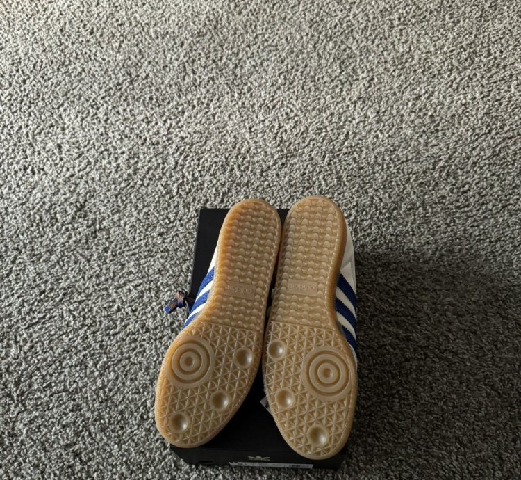 adidas Wales Bonner Samba Nylon Wonder Clay Royal Blue