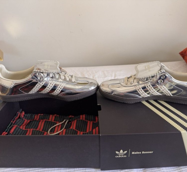 Adidas Wales Bonner Samba Silver