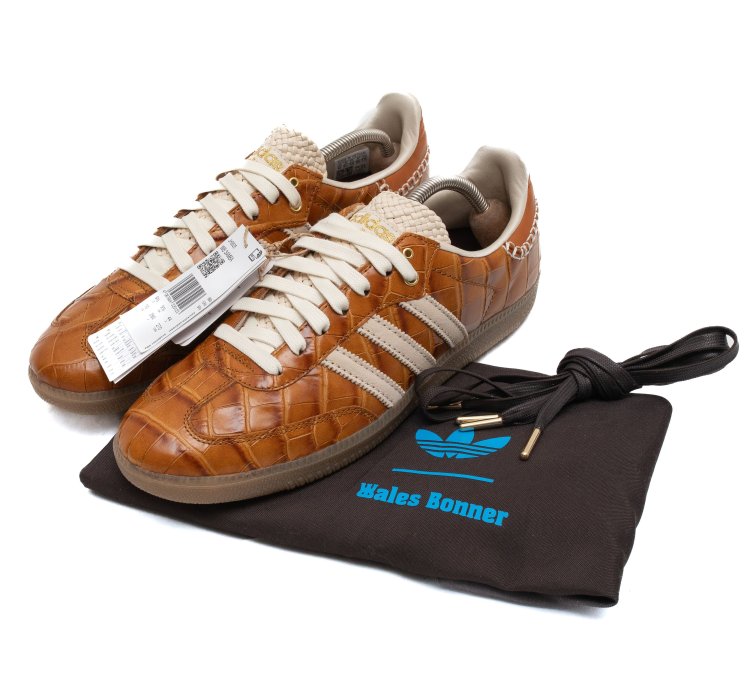ADIDAS WHALES BONNER FW 24 Brown Croc Samba Sneakers