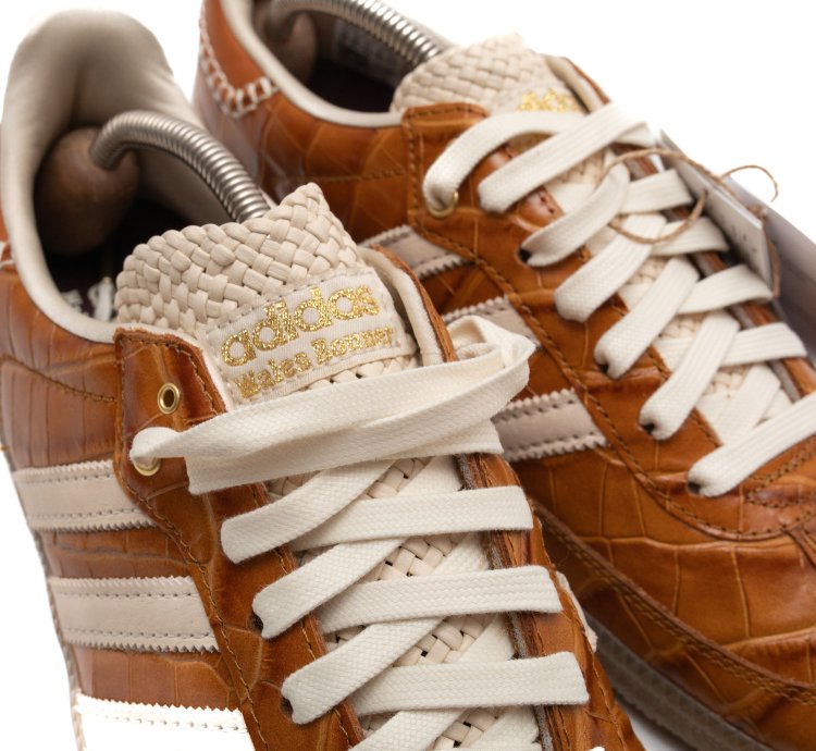 ADIDAS WHALES BONNER FW 24 Brown Croc Samba Sneakers