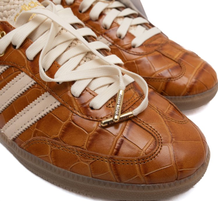 ADIDAS WHALES BONNER FW 24 Brown Croc Samba Sneakers