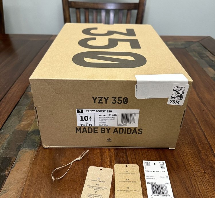 adidas Yeezy Boost 350 Pirate Black (2023) BB5350 Size 10 5