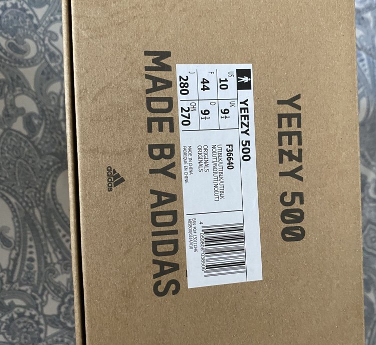 Adidas Yeezy Boost 500 Utility Black
