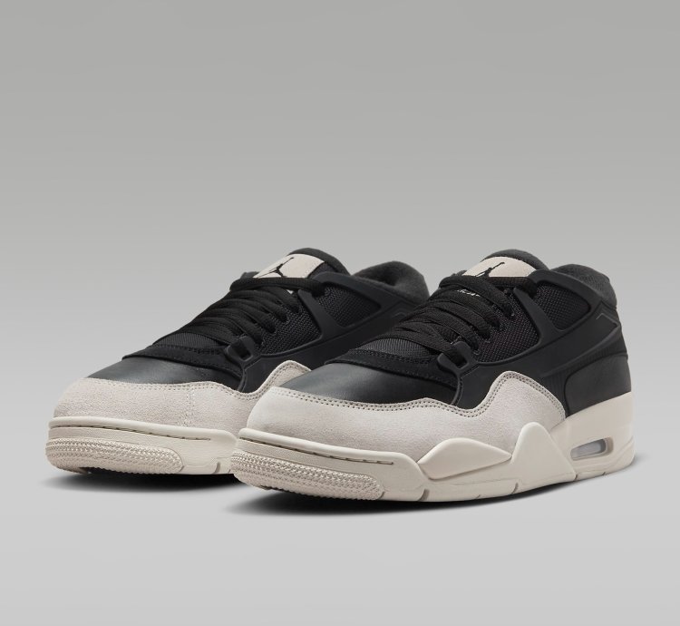 Air Jordan 4 RM Black Light Bone