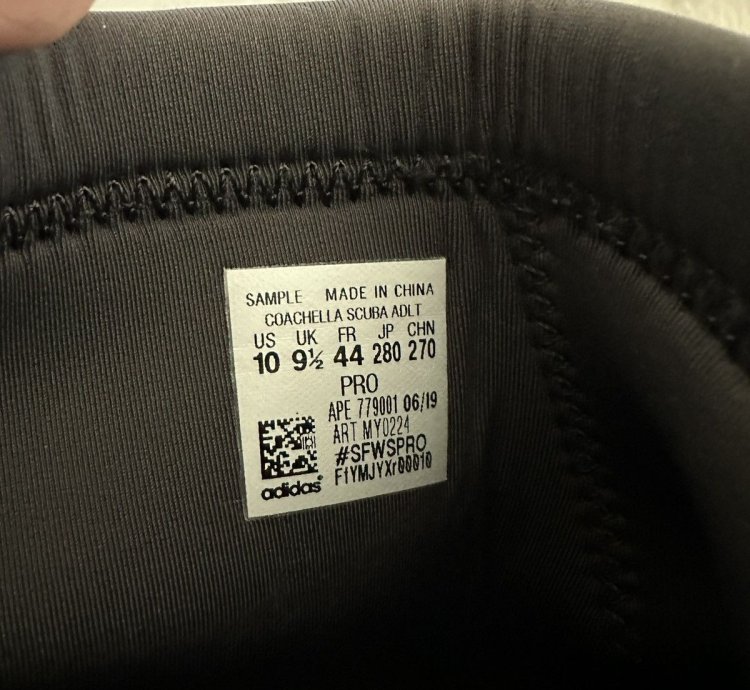 Adidas Yeezy Coachella Scuba Shoes