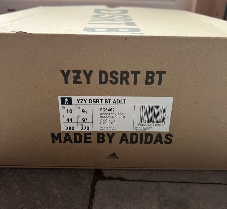 Adidas Yeezy Desert Boots Rock DeadStock